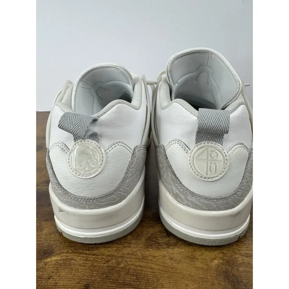 Size 12 - Jordan Spizike Low Summit White Photon Dust